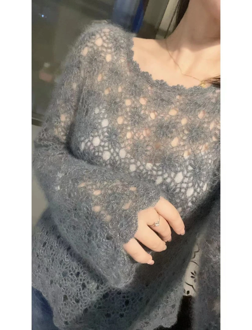 【莫桑卡毛线】山羊绒毛线 马海毛 羊毛线 手工编织 机织福历专拍