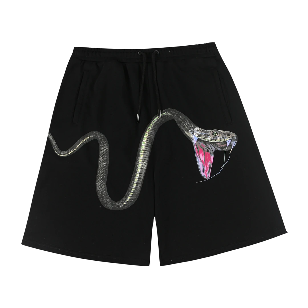 高端男士休闲宽松纯棉透气时尚夏季短裤恩盛潮牌高级感男装轻奢