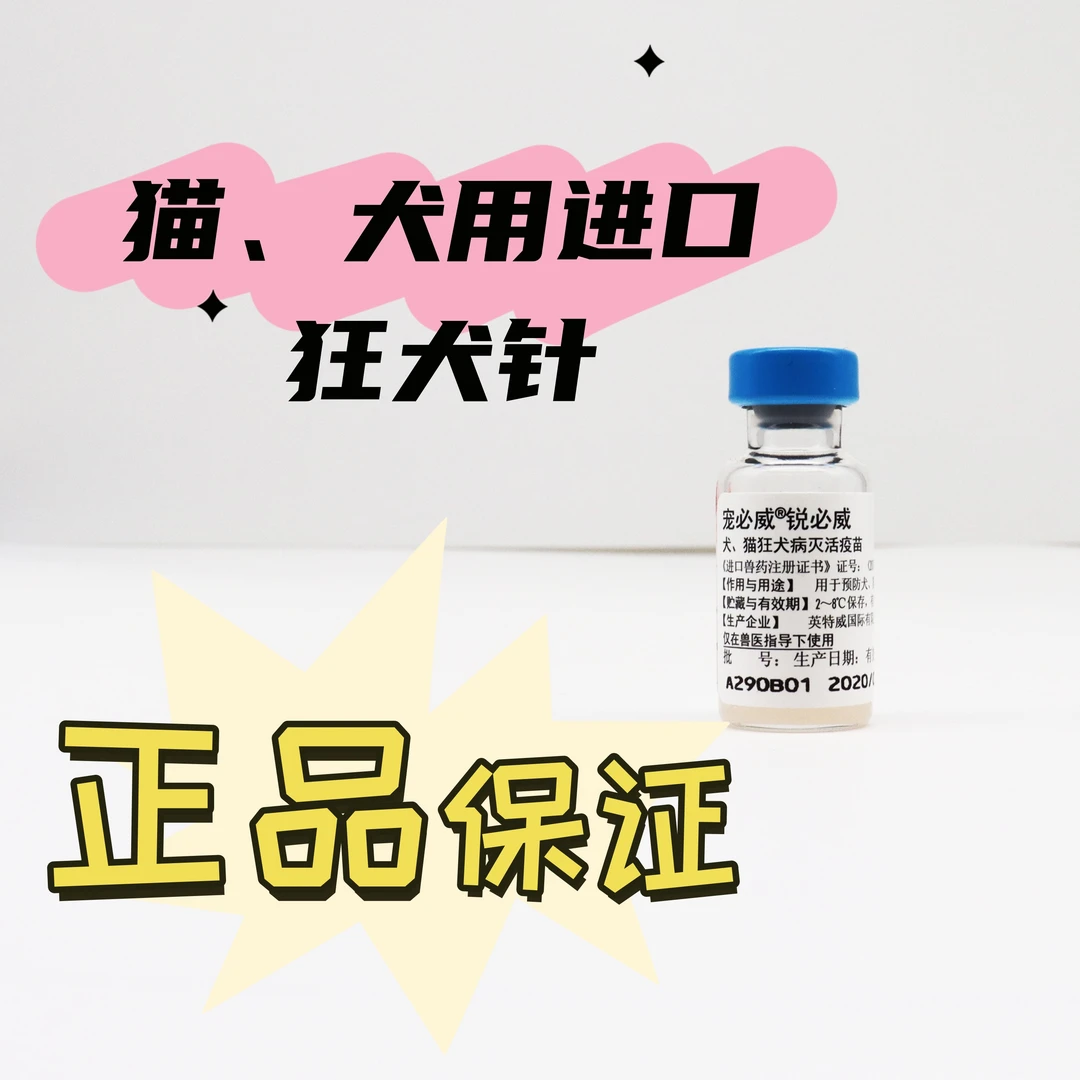 猫用进口狂犬针英特威进口妙三多