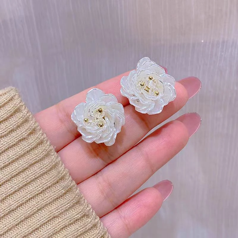 铜合金耳饰 高定饰品气质时尚法式轻奢耳环女5299