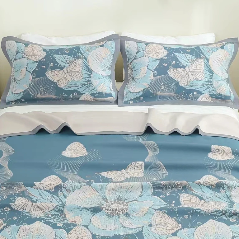 【兰水鲜花】枕巾加厚 透气柔软精梳棉双面可用枕巾