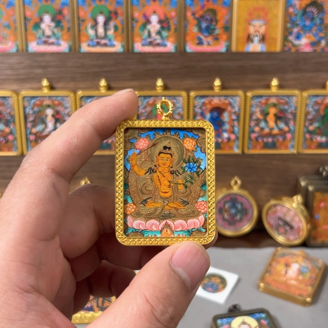 【闪购商品】文殊唐卡手绘的ss