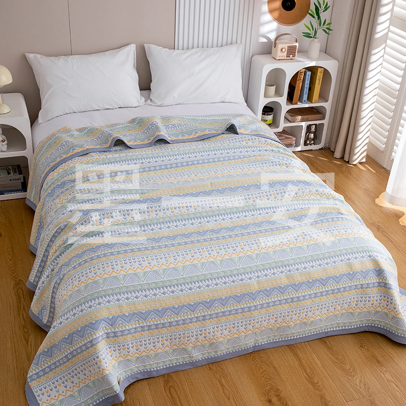 【240*250合集】四季款恒温纯棉纱布软席床盖缩完水220*230左右