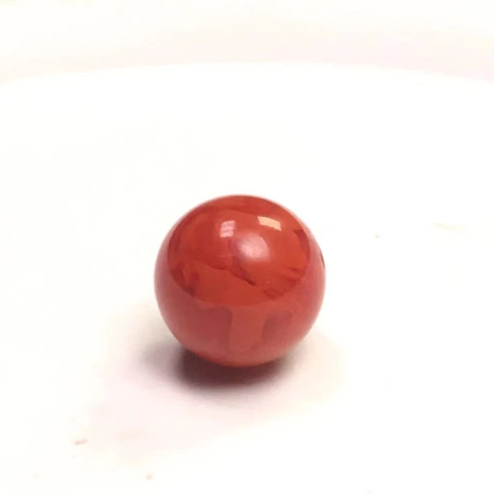 天然瓦西南红素圆珠单珠满肉火焰红文玩百搭款多样性发货其中一件