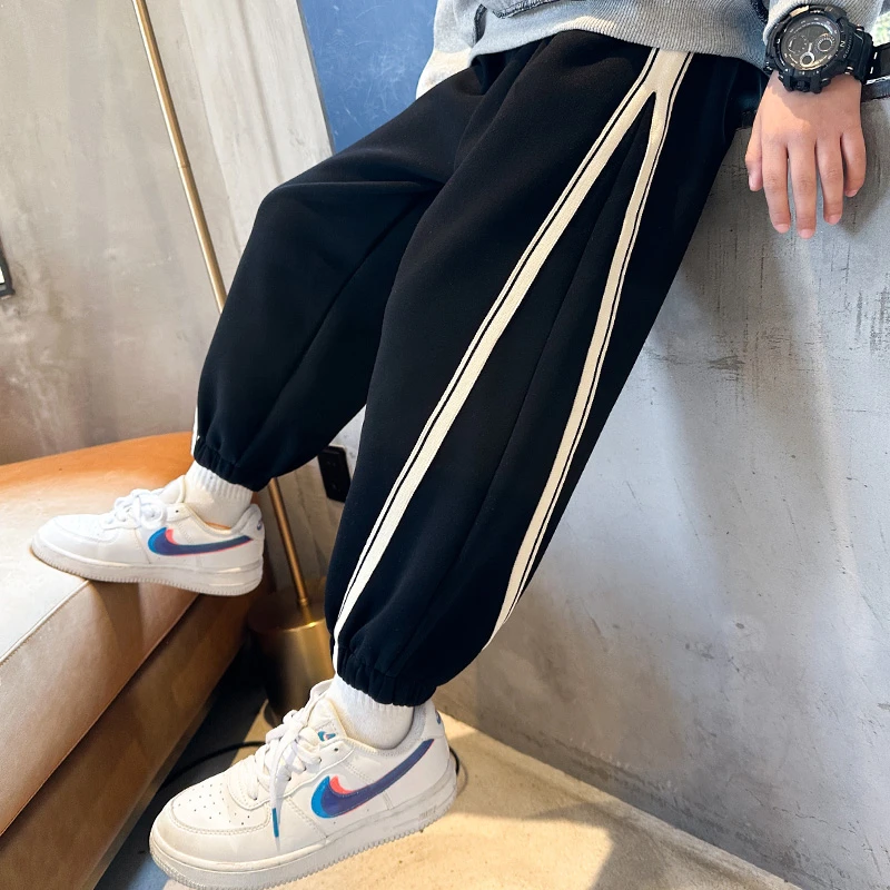 【断码清仓】儿童裤子春装童装新款韩版男中大童洋气休闲裤春季帅气