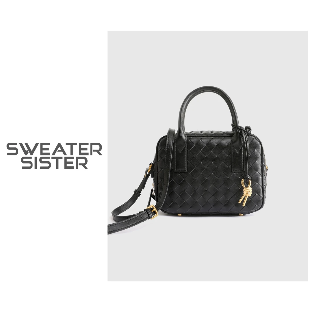 小众编织小方盒手提包女GP1001-9790