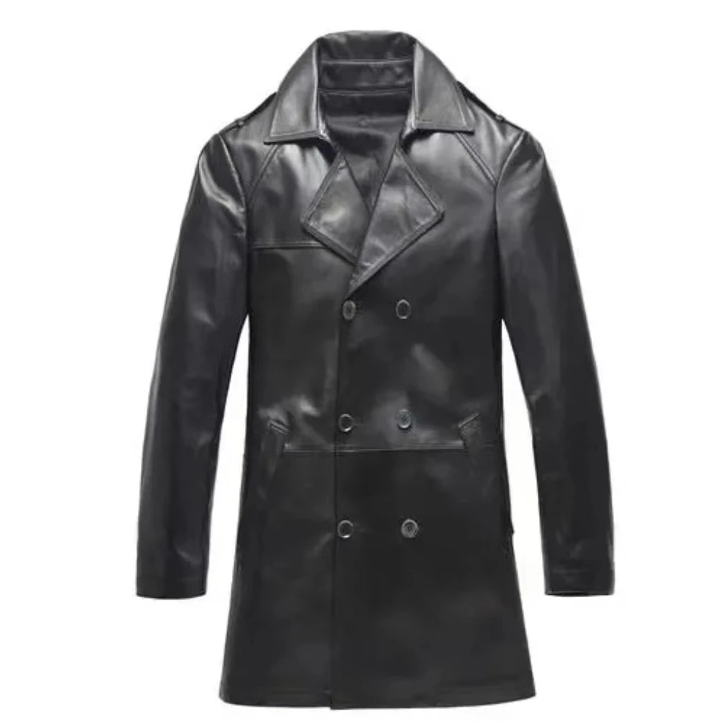 古着暇眦皮衣男士时尚