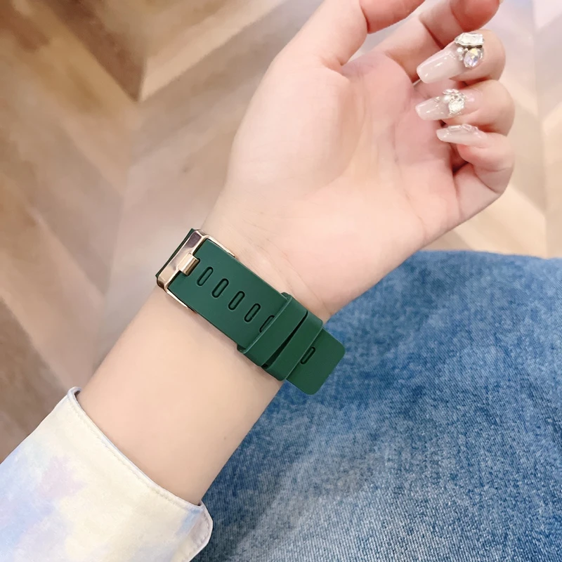 【么茶】手表配件硅胶表带419