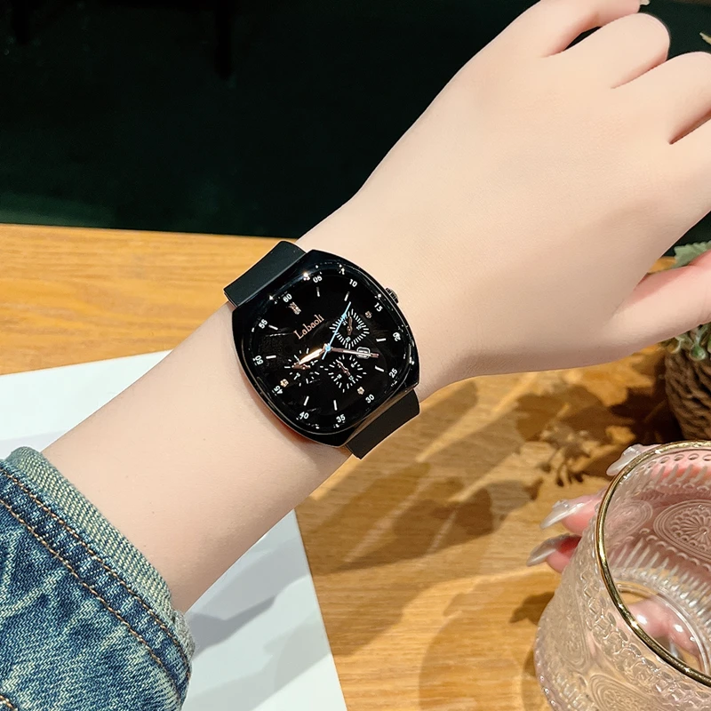 【么茶】简约百搭时尚男女同款手表休闲风情侣防水夜光腕表419