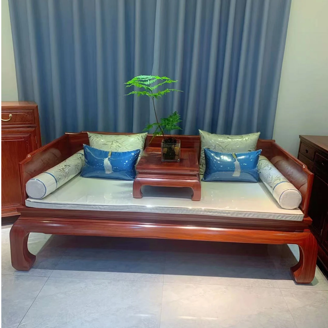 红木家具 刚果花梨罗汉床