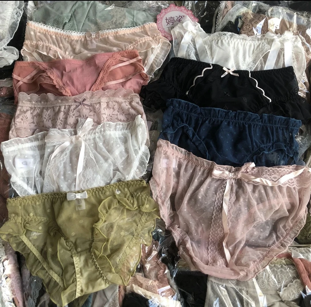（3.99一条）随机款式完美主义者勿拍法式甜美日系少女性感蕾丝内裤