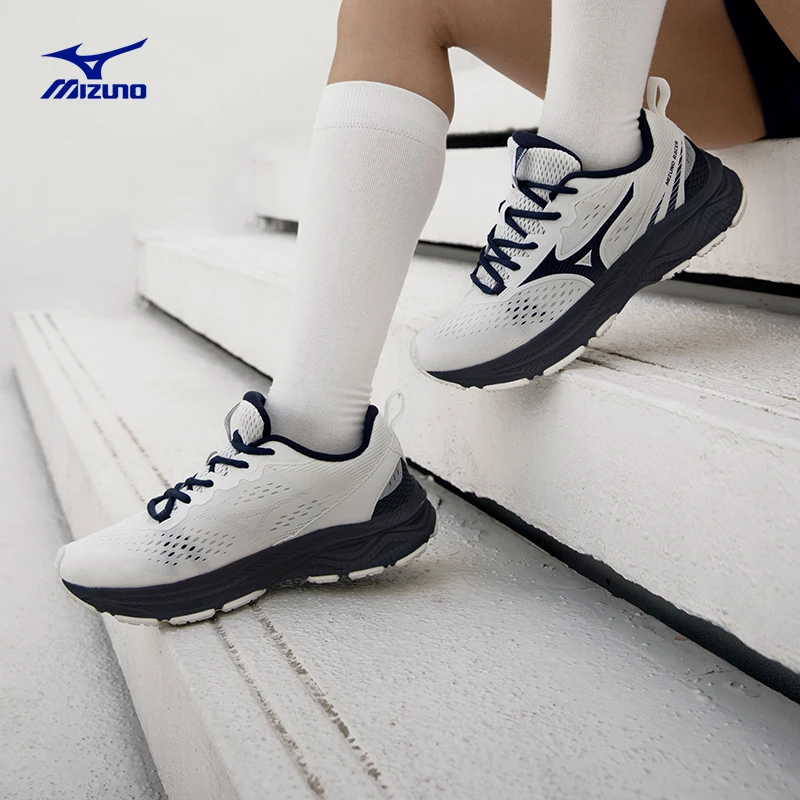 Mizuno/美津浓秋季时尚潮流舒适训练防滑回弹透气男运动鞋 RACER