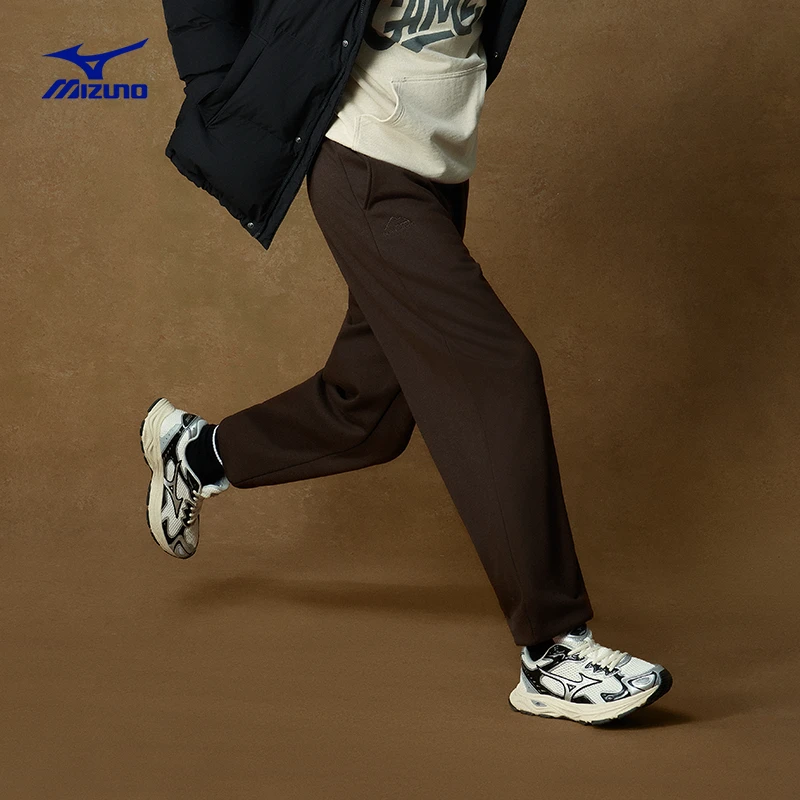 Mizuno/美津浓秋冬男女纯色轻商务束脚百搭加绒长裤ESSENTIAL系列
