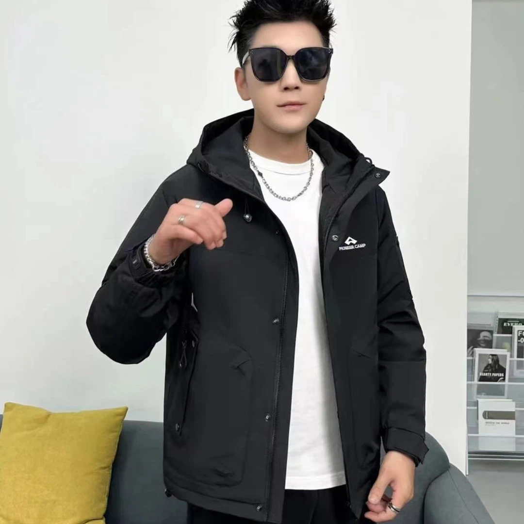 89015#男士秋冬新款休闲流行夹克加厚二棉