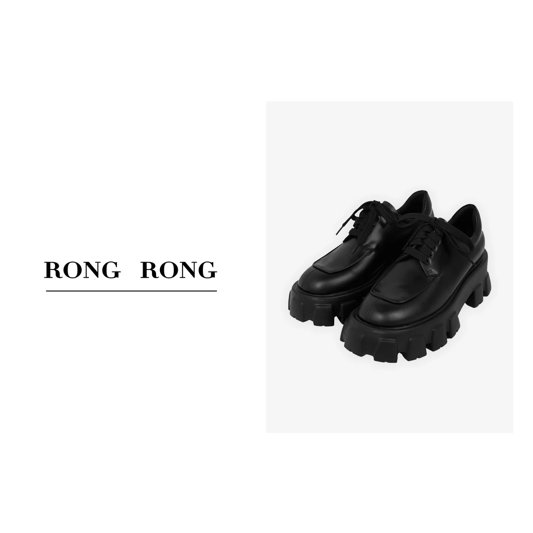 W RONGRONG 时尚休闲百搭真皮高奢秀场款靴子RR2023228-9.22 X09
