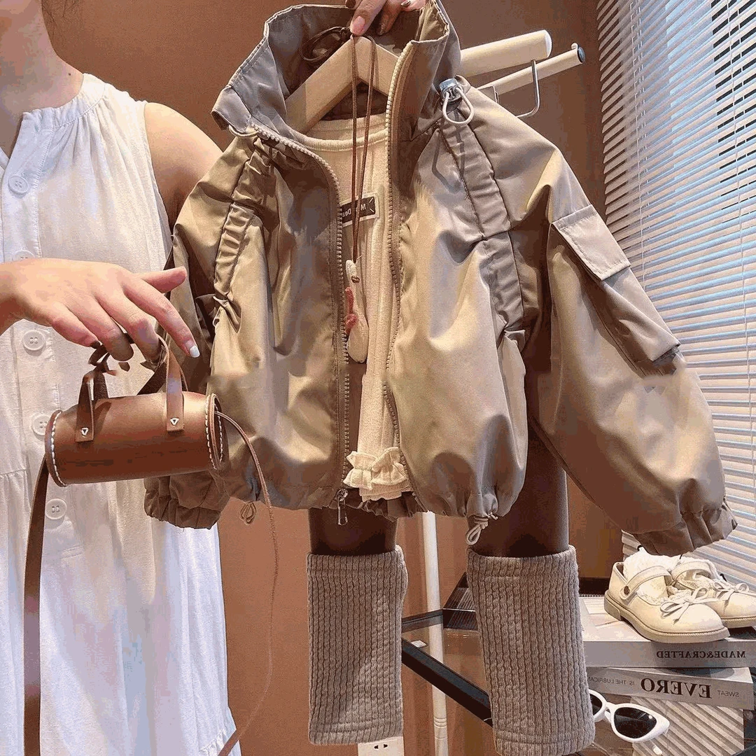 儿童秋季新款套装洋气女宝宝外套打底裤时尚百搭两件套