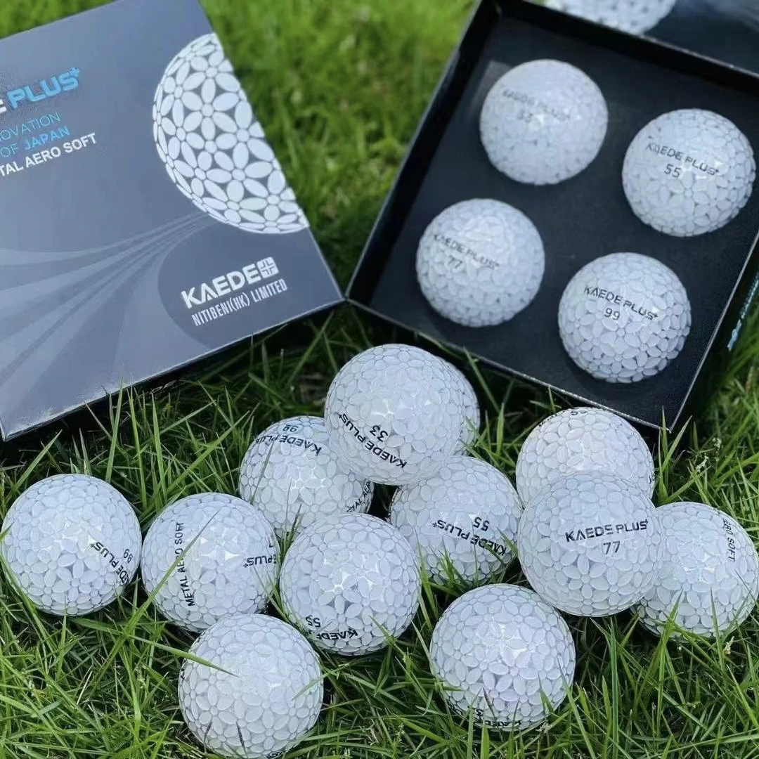 日本KAEDE高尔夫球 远距离高尔夫球 小白球 三层远距离球