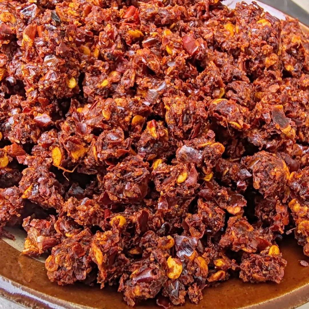 贵州豆豉素辣椒面，蘸水辣椒面，火锅蘸水辣椒面，一份250克
