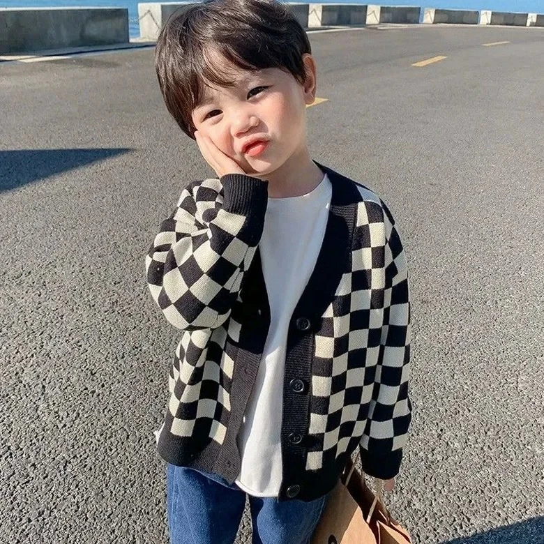 22011洋气男童女童开衫