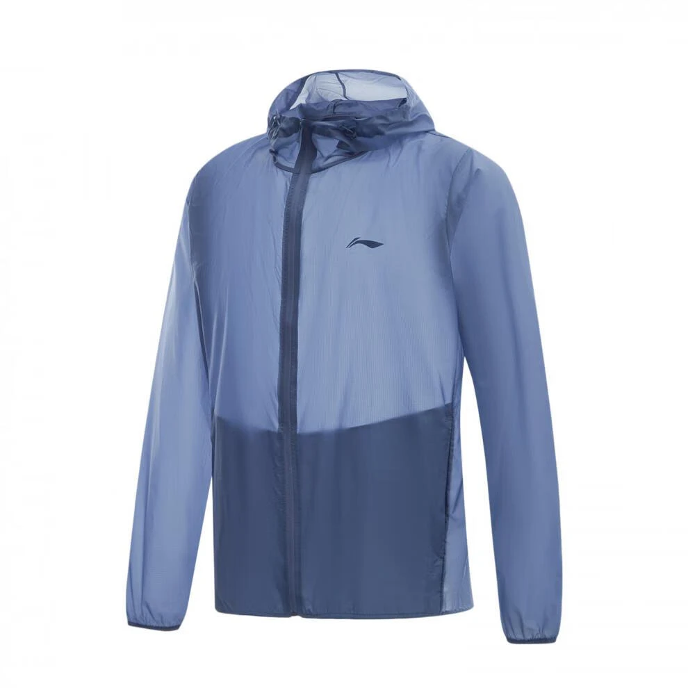 李宁健身系列运动必备男款运动风衣AFDU459-4