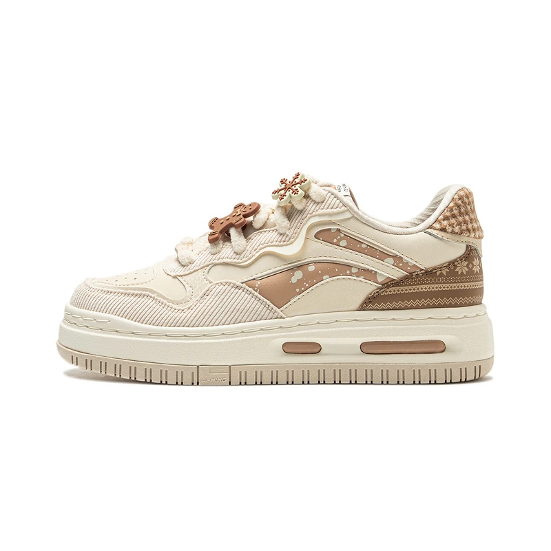 李宁（lining）FUTURE C1女子经典休闲鞋AGCU172-4