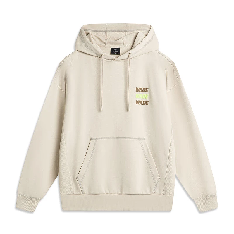 LI-NING/李宁韦德系列韦德生活系列男款套头连帽卫衣AWDU271-6