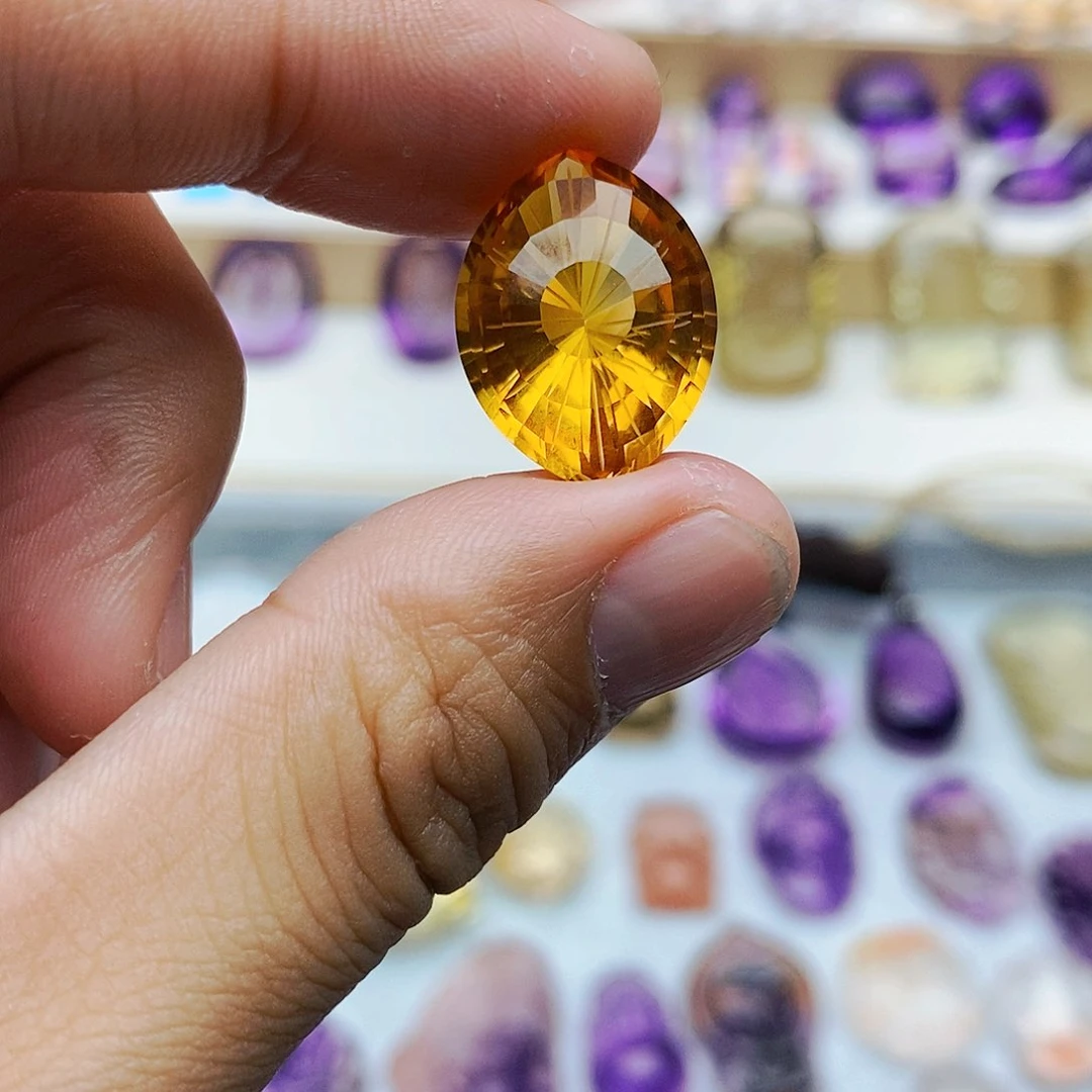 水晶裸石定制未镶嵌