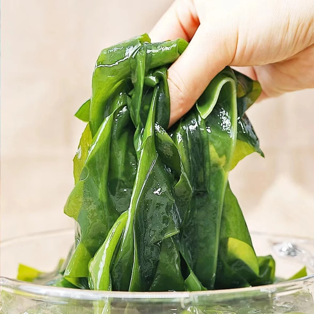 烘干裙带菜 干货高倍泡发干裙带菜 凉拌做汤 营养方便100g/包*2包