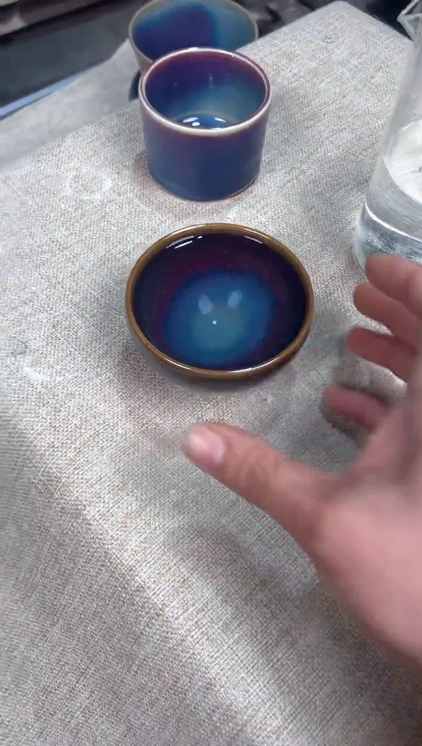 【闪购商品】密胺杯105-10宋釉新烧