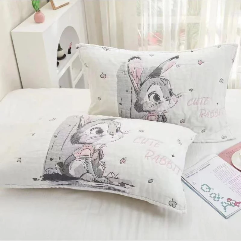 【大耳兔】 高端枕巾 全棉加厚枕巾吸水枕巾52*78cm