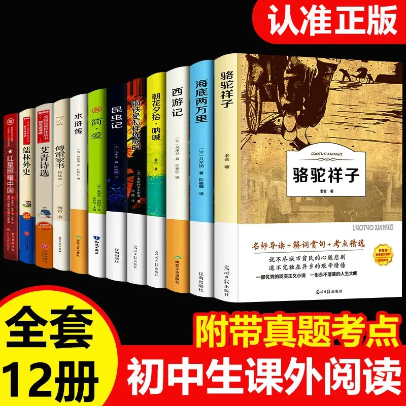 【课外阅读】初中七八九年级书籍推荐骆驼祥子海底两万里