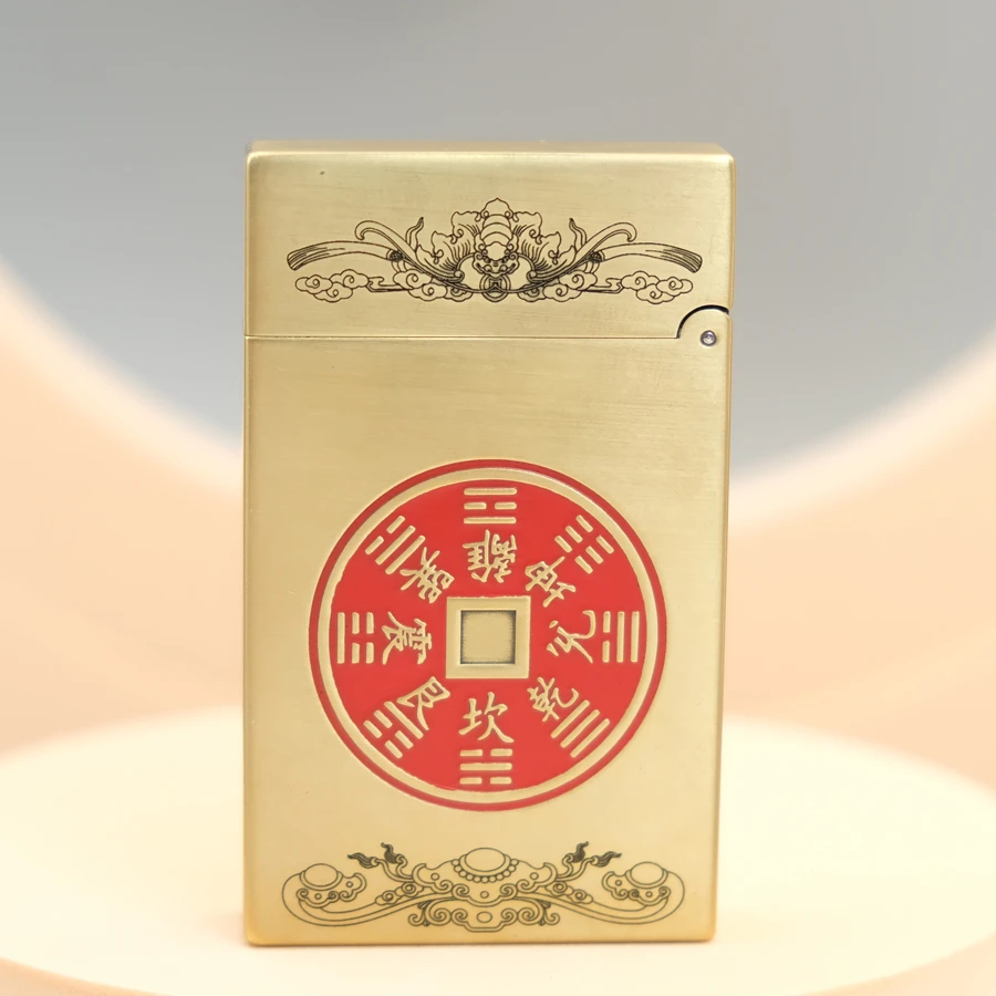 ZORRO佐罗巴雷特联名款朱砂山鬼精雕煤油打火机552二代朗声打火机