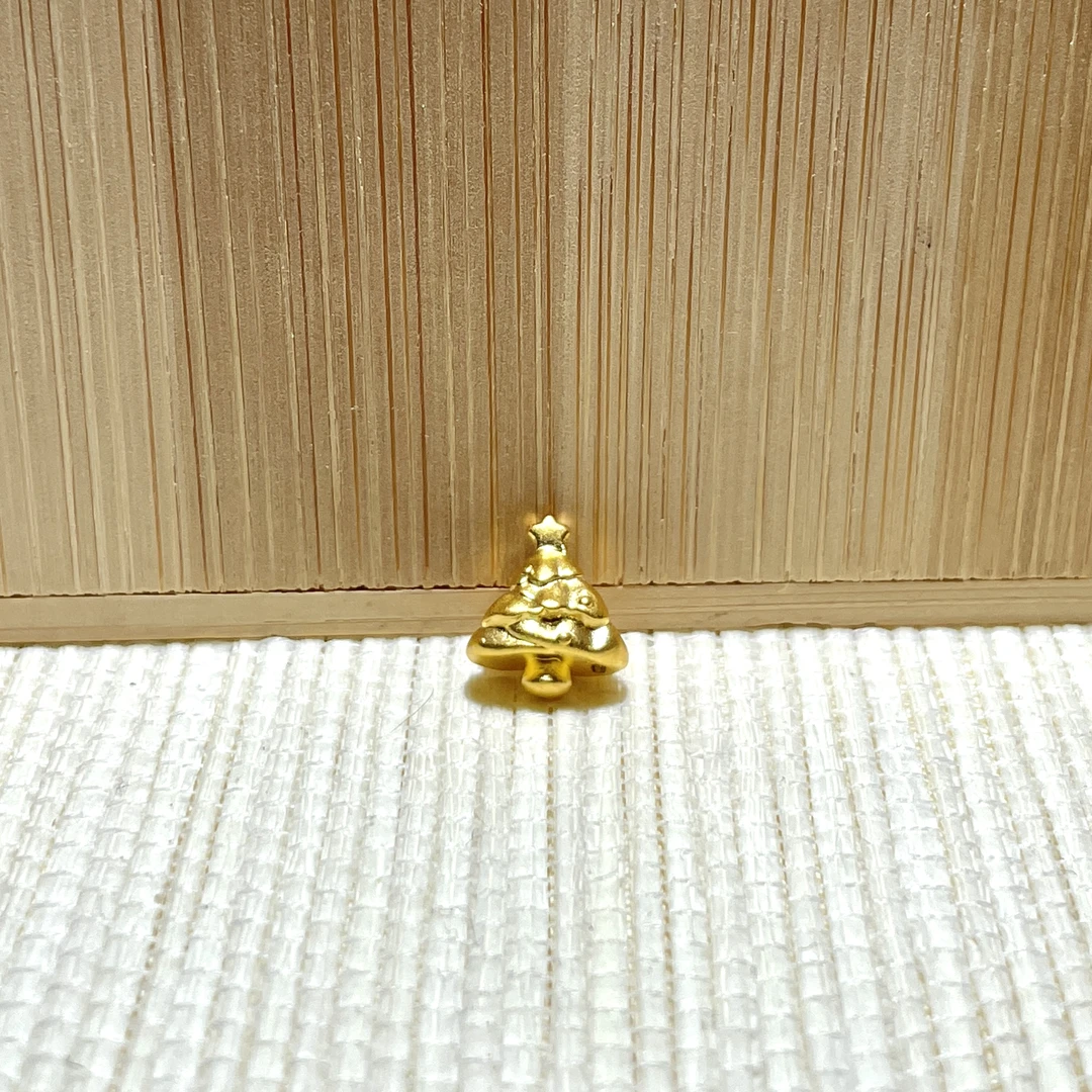 足金圣诞节挂坠精品