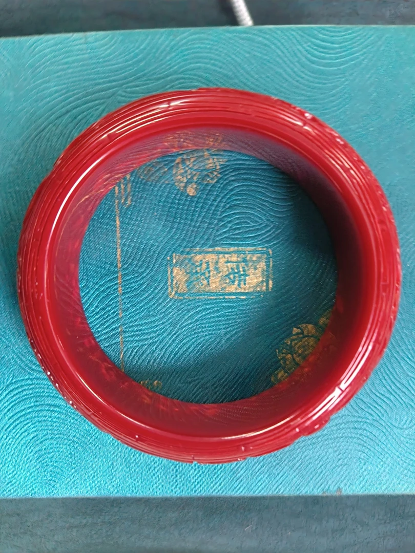 非金属珐琅手镯 手镯 手镯 手镯 Y3098手镯 珍缘甄选雕刻款手镯