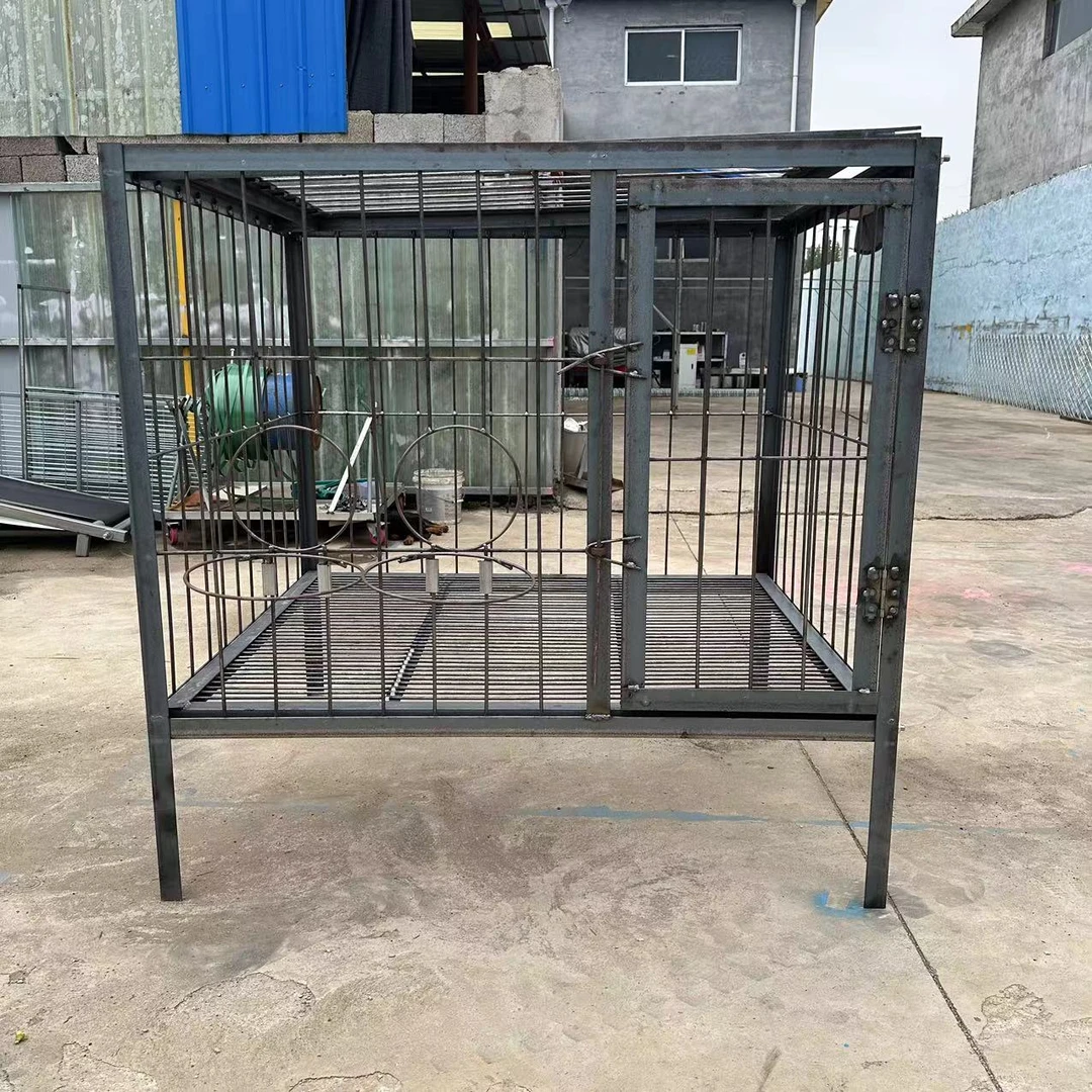 大型狗笼子专用实心钢筋狗笼室外加粗加固金毛拉布拉多可组装狗笼