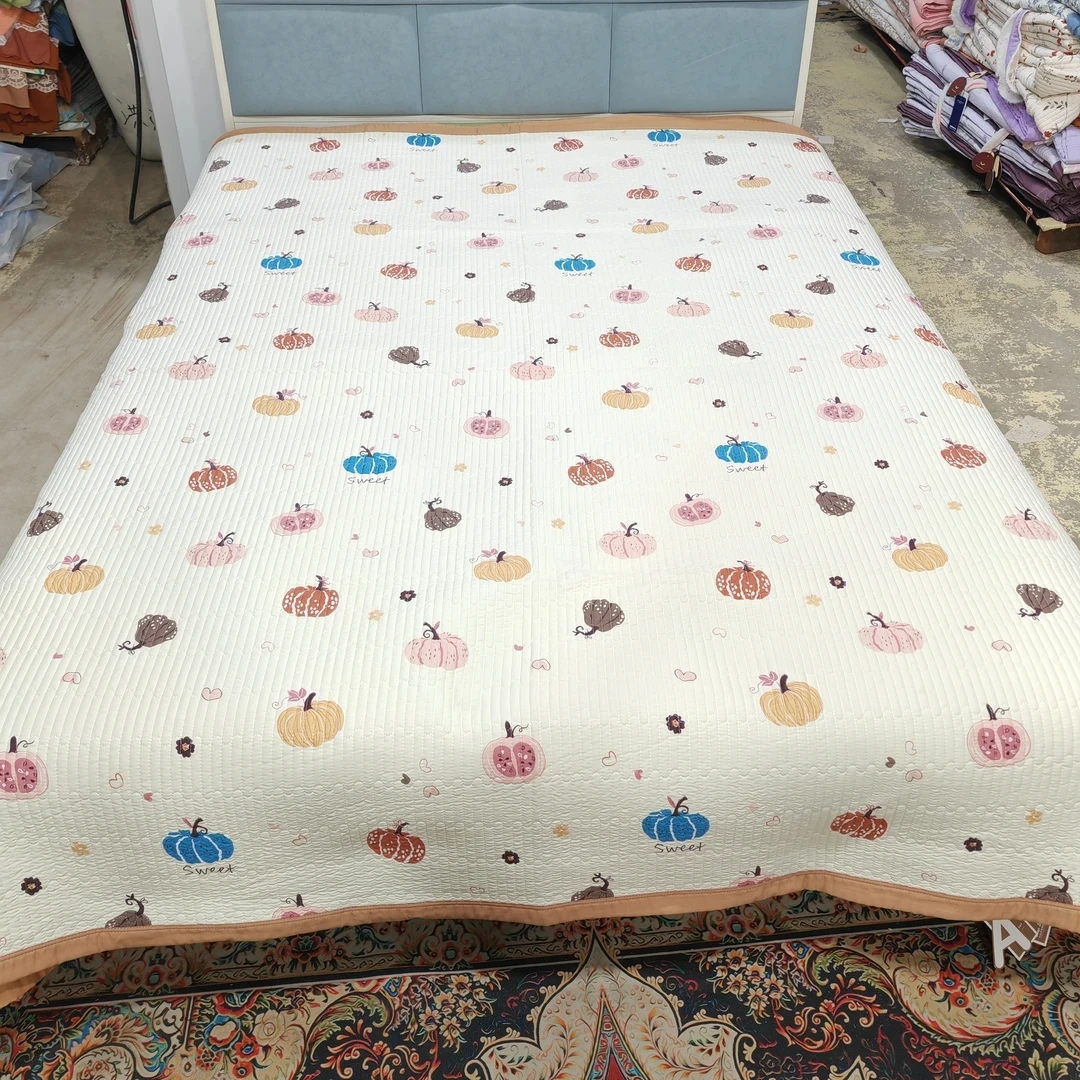 莫小柔床盖（多彩南瓜）2米✕2.3米
