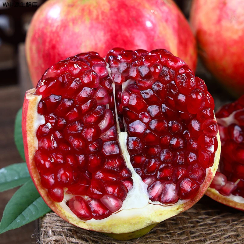 【大乐推荐】四川会理突尼斯软籽石榴3/9斤纯甜皮薄爆汁新鲜水果