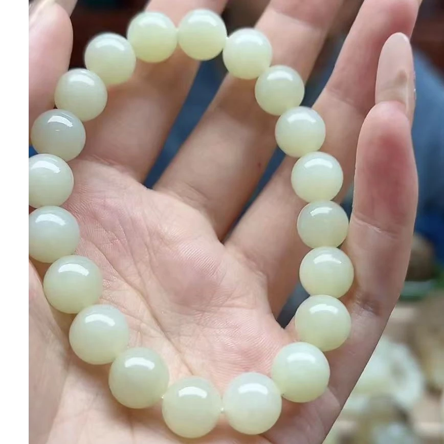和田玉精品玉手串1