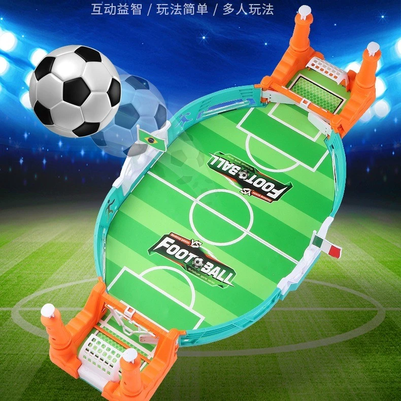 儿童桌上足球台  桌面桌游足球场玩具  亲子益智互动双人对战游戏