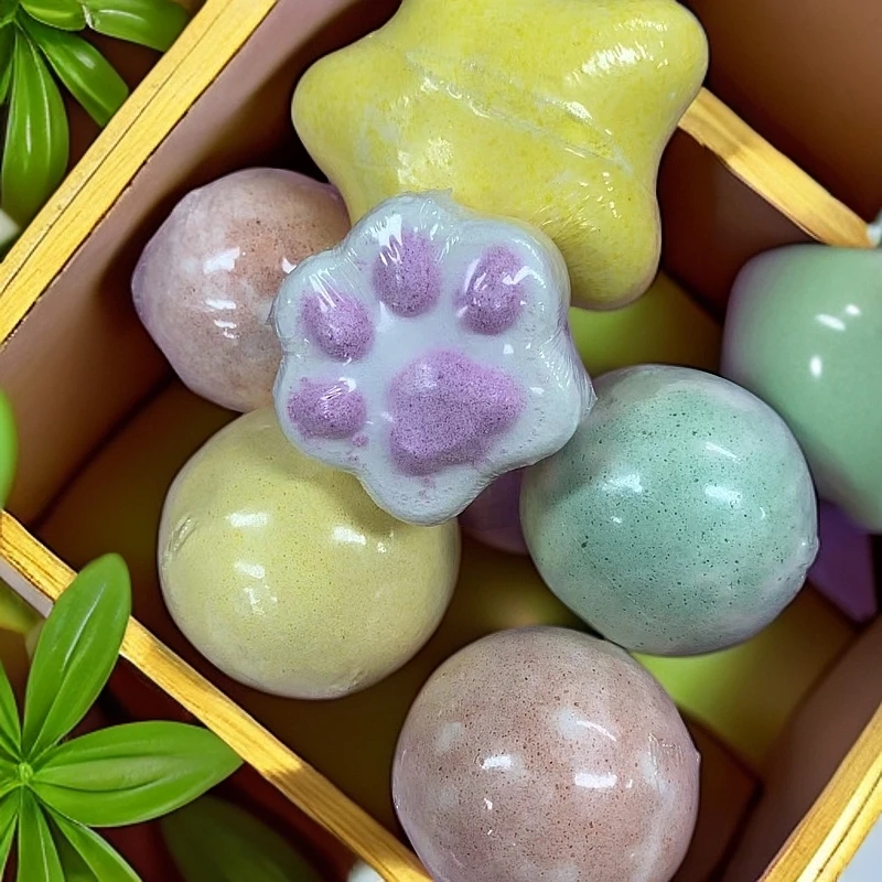泡澡球各种形状造型泡浴球（物流易挤压介意勿）