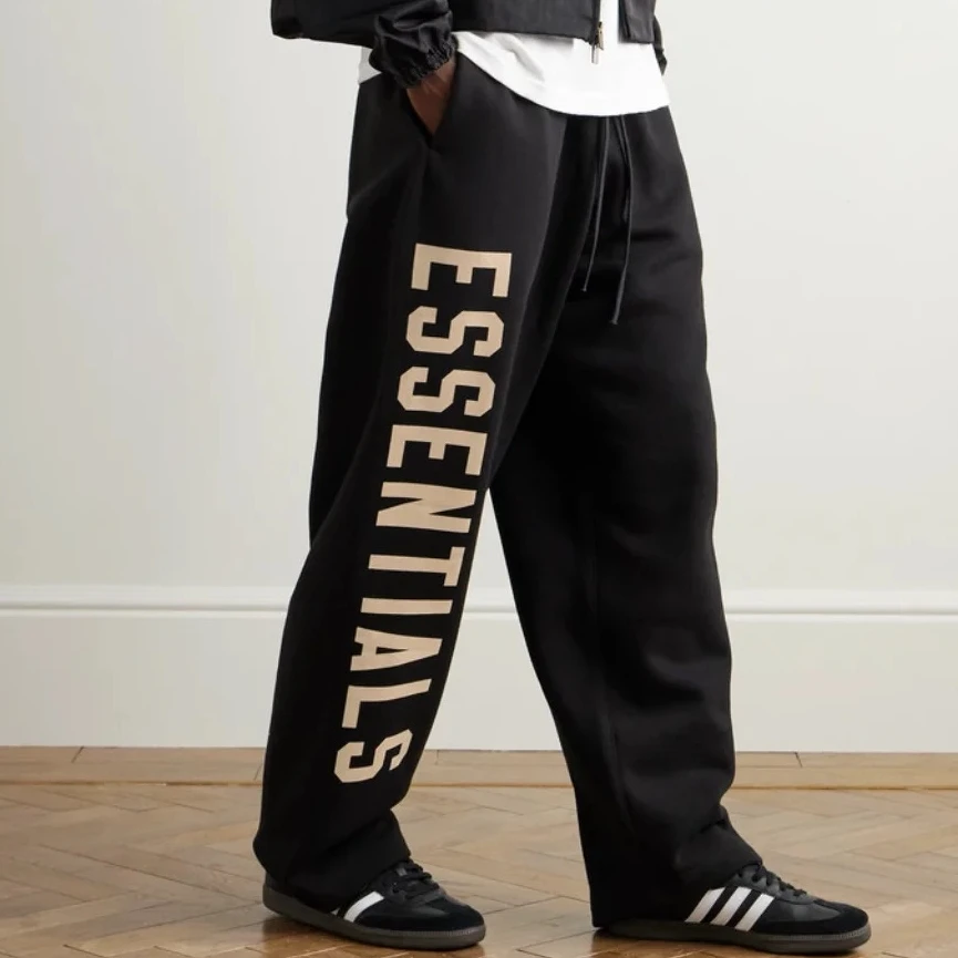 【长裤】FW24/第13季 BACK TO SCHOOL  印花松紧高腰休闲裤