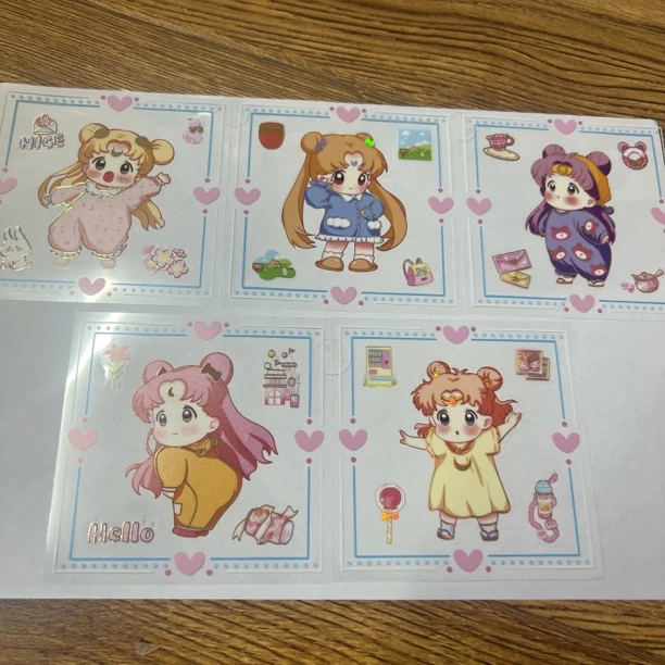 描金（浮浮）创意贴纸
