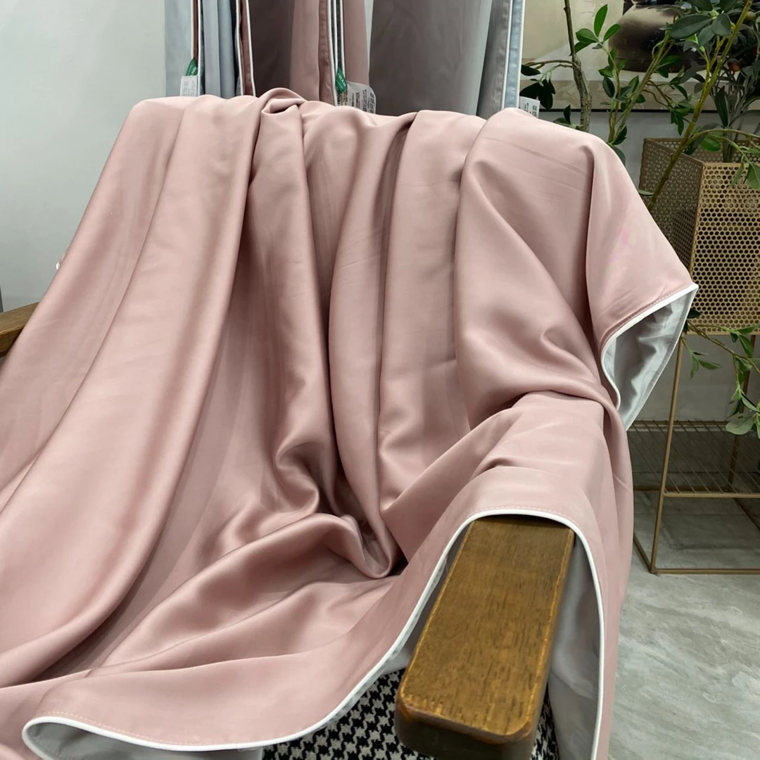 《LS 199 》天丝柔软拼色盖毯