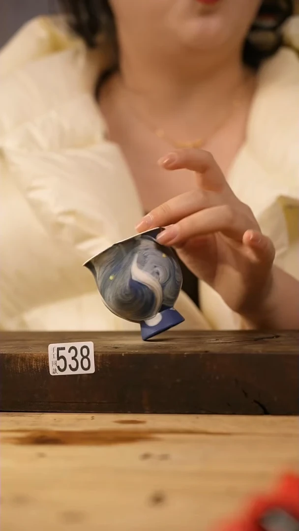 【闪购商品】其他粉引星空/主人杯/设计师 牧渔 款