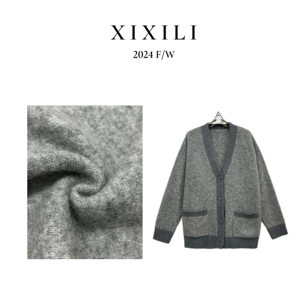 M1678-羊毛衫小开衫外套