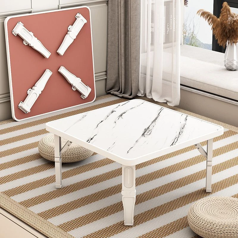 折叠小方桌炕桌家用小桌子简易吃饭桌地毯桌榻榻米床上书桌电脑桌