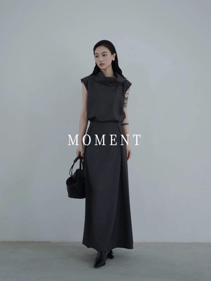 【福福!NO!NO!NO!】时尚优雅简约半身裙 6C057