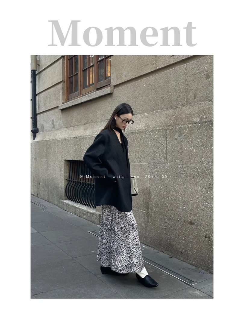 【福福!NO!NO!NO!】开年战袍丝绒碎花减龄气质裙  DJ0801#