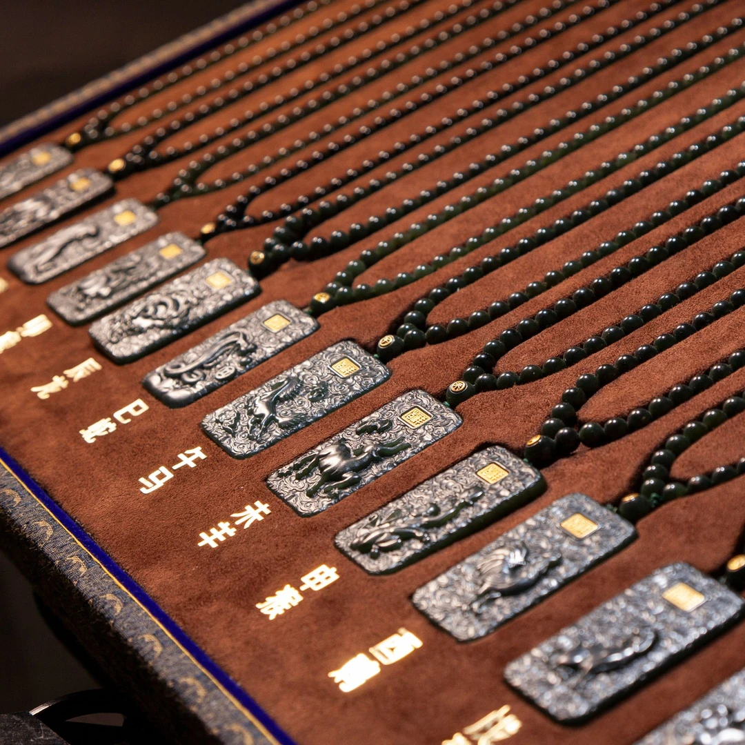 【和田玉八大守护十二生肖本命佛】吊坠男女款创意国风玉石挂件