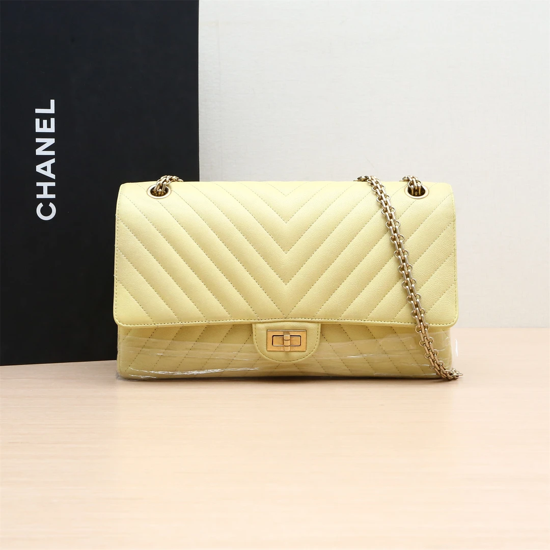 95新 Chanel/香奈儿 黑黑精选 P2343484372.55 口盖包 大号